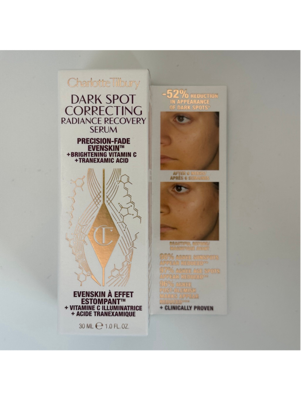 Charlotte Tilbury Dark Spot Correcting Serum 30ml Vitamin C Tranexamic Acid – Fu